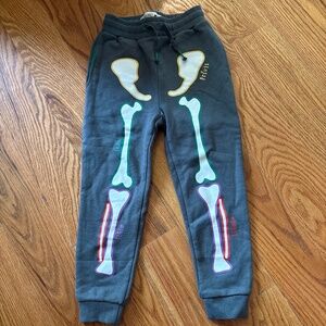 Mini Boden Glow Halloween Sweatpants